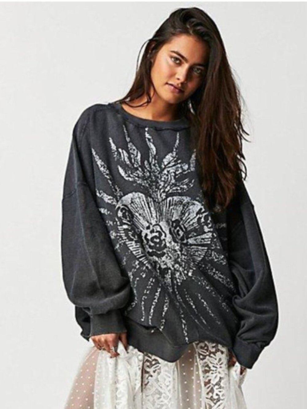 Free People We the Free Sweatshirt - Juliet Pullover